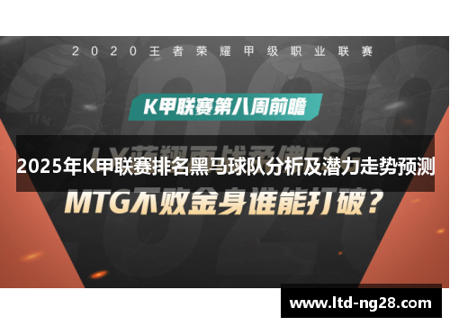2025年K甲联赛排名黑马球队分析及潜力走势预测